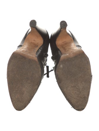 Giuseppe Zanotti Embossed Leather Boots