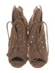 Giuseppe Zanotti Suede Studded Accents Lace-Up Boots