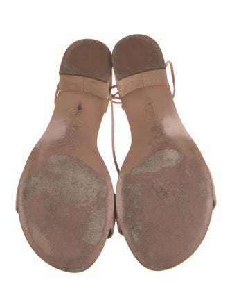 Giuseppe Zanotti Suede Crystal Embellishments Sandals