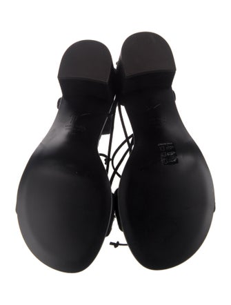 Giuseppe Zanotti Suede Crystal Embellishments Sandals