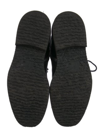 Giuseppe Zanotti Leather Combat Boots