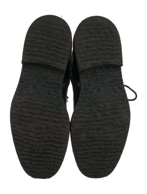 Giuseppe Zanotti Leather Combat Boots