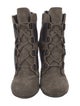 Giuseppe Zanotti Suede Lace-Up Boots