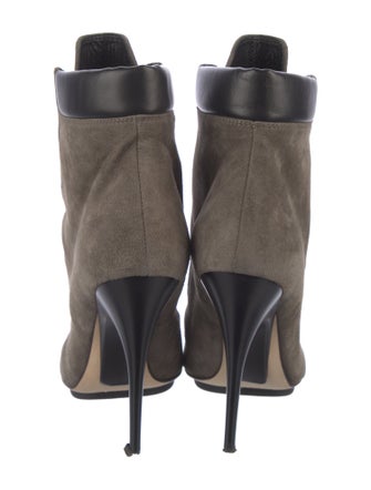 Giuseppe Zanotti Suede Lace-Up Boots