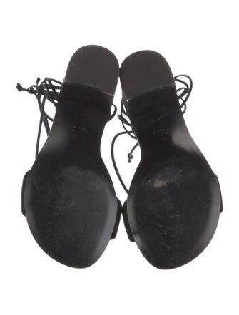 Giuseppe Zanotti Suede Crystal Embellishments Sandals