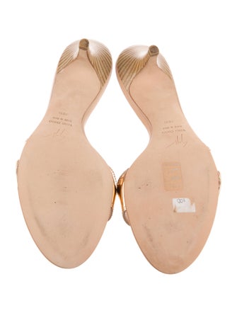 Giuseppe Zanotti Leather Slides