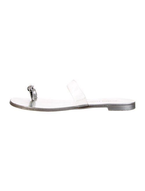 Giuseppe Zanotti PVC Crystal Embellishments Slides