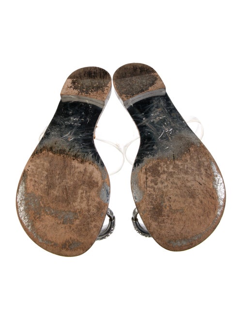 Giuseppe Zanotti PVC Crystal Embellishments Slides