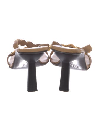 Giuseppe Zanotti Leather Slides
