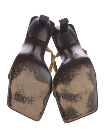 Giuseppe Zanotti Leather Slides