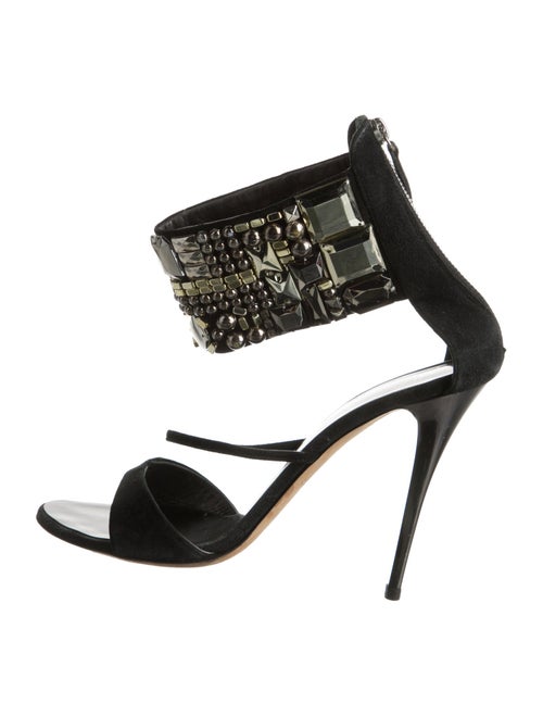 Giuseppe Zanotti Suede Gladiator Sandals