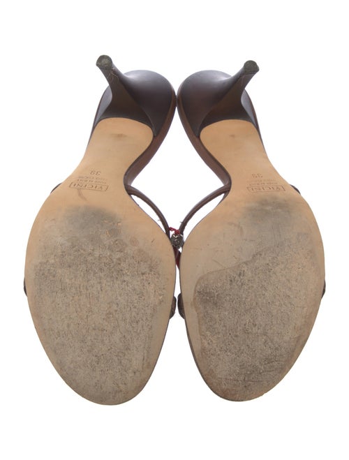 Giuseppe Zanotti Leather Crystal Embellishments Slides