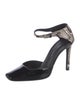 Giuseppe Zanotti Patent Leather Animal Print D'Orsay Pumps