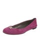 Giuseppe Zanotti Suede Ballet Flats
