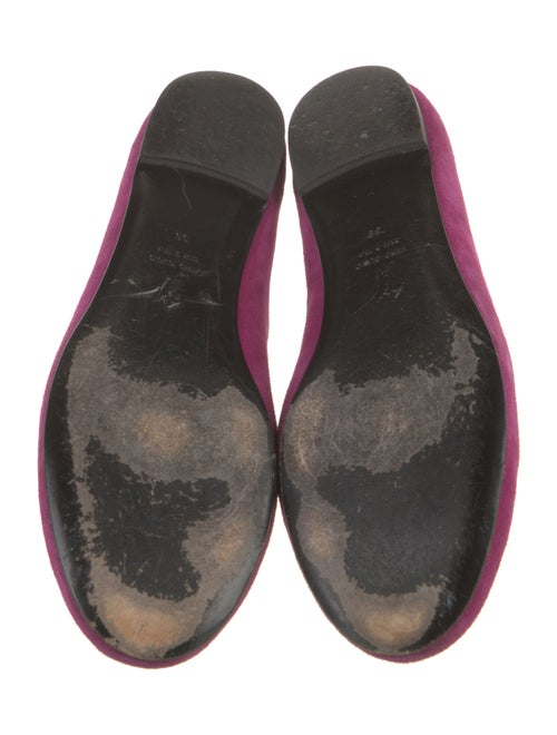 Giuseppe Zanotti Suede Ballet Flats
