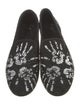 Giuseppe Zanotti Suede Floral Print Loafers