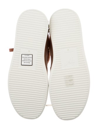 Giuseppe Zanotti Suede Crystal Embellishments Sneakers