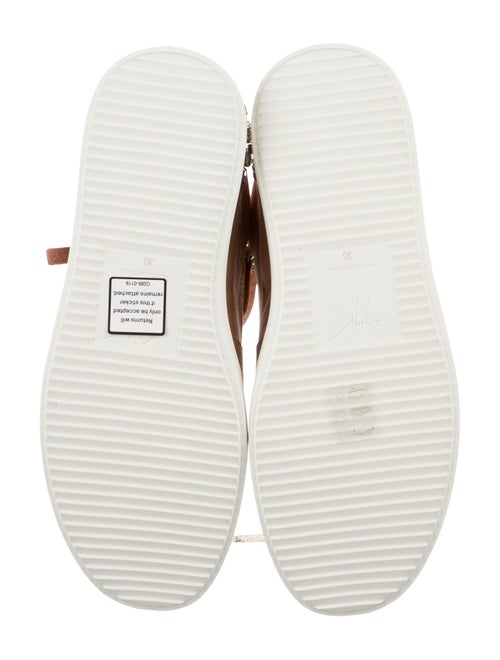 Giuseppe Zanotti Suede Crystal Embellishments Sneakers