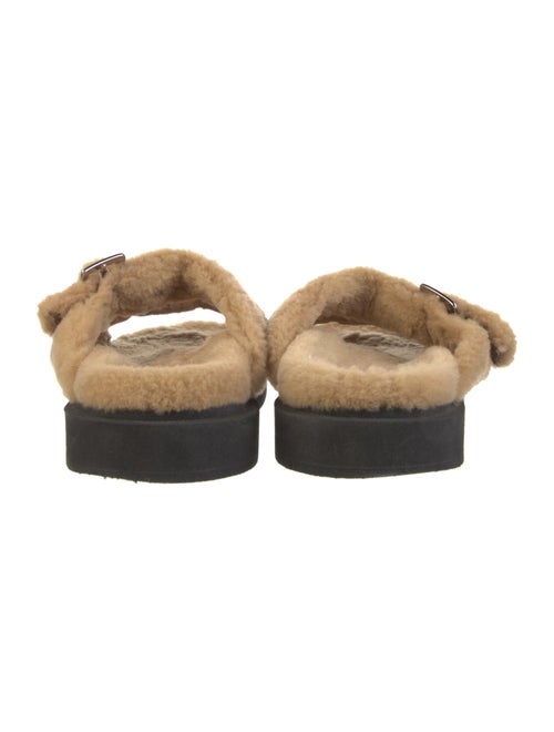 Giuseppe Zanotti Shearling Slides