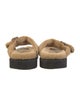 Giuseppe Zanotti Shearling Slides