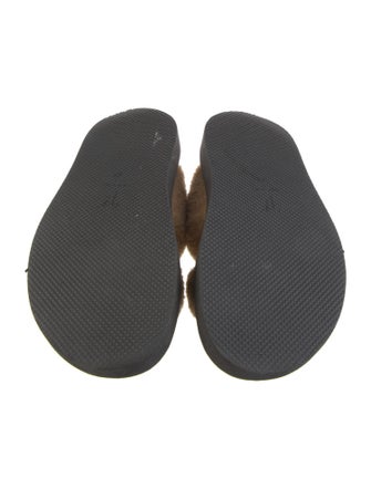 Giuseppe Zanotti Shearling Slides