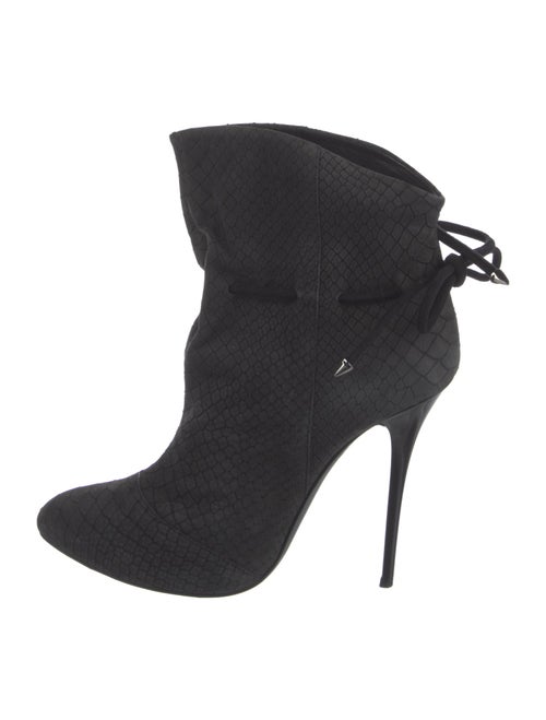 Giuseppe Zanotti Suede Lace-Up Boots