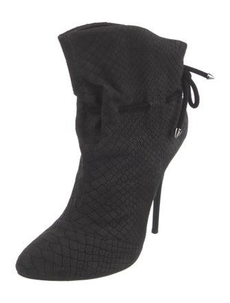 Giuseppe Zanotti Suede Lace-Up Boots