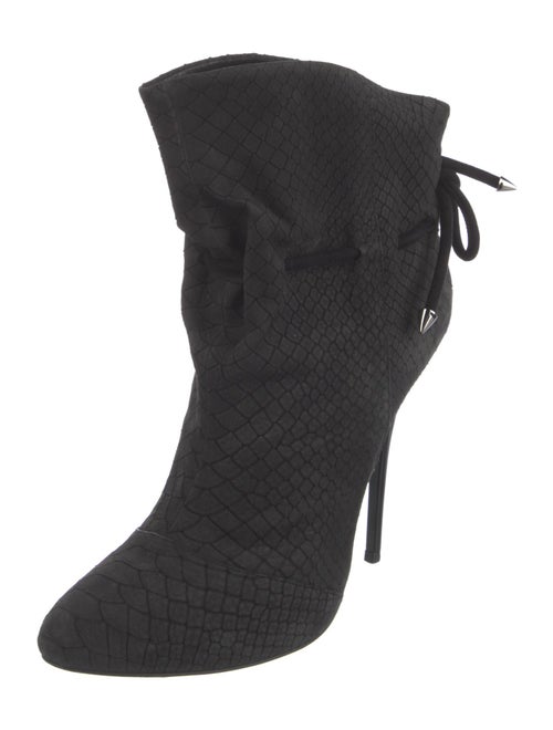 Giuseppe Zanotti Suede Lace-Up Boots