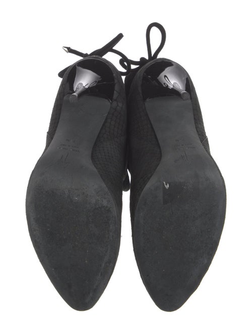 Giuseppe Zanotti Suede Lace-Up Boots