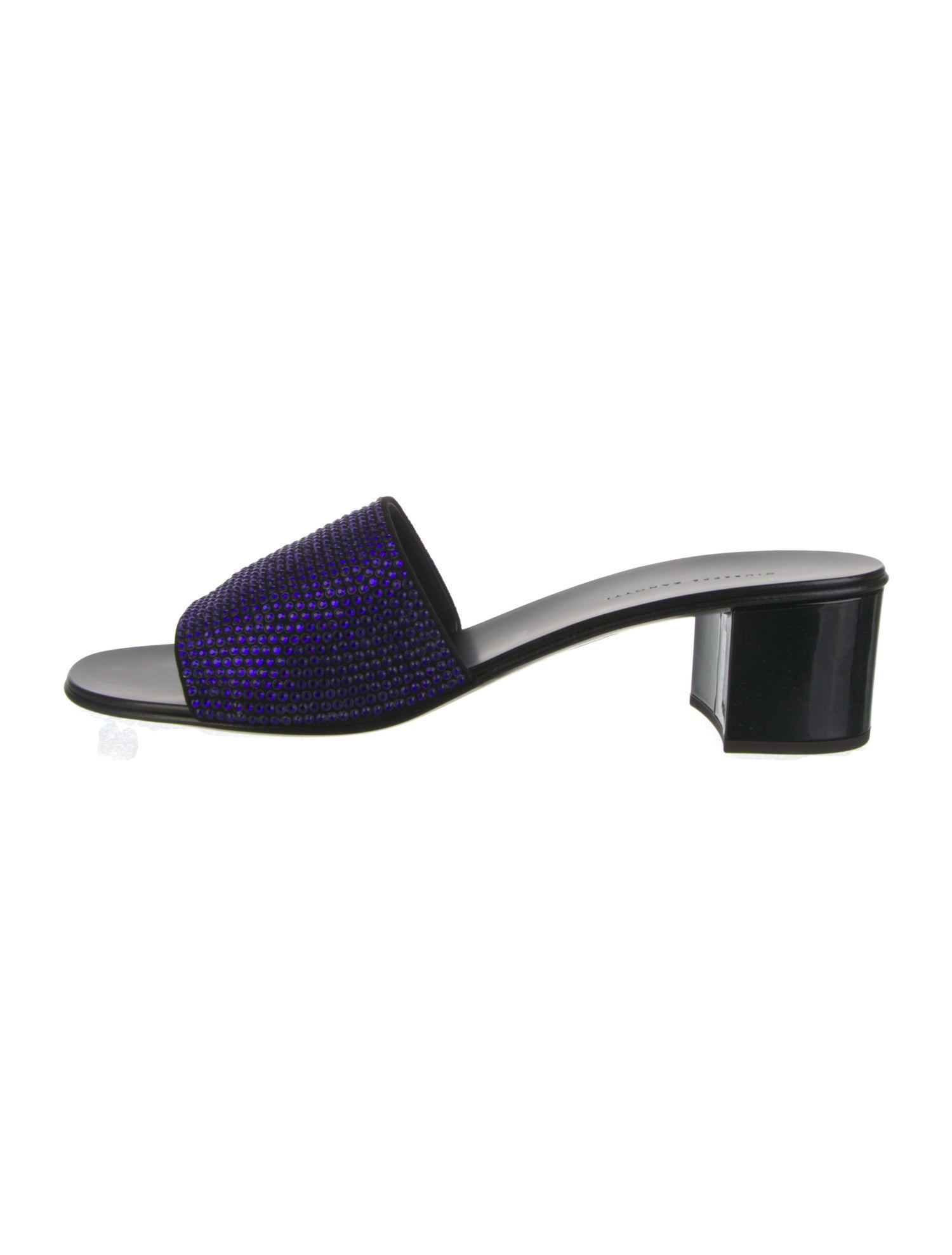 Giuseppe Zanotti Crystal Crystal Embellishments Slides