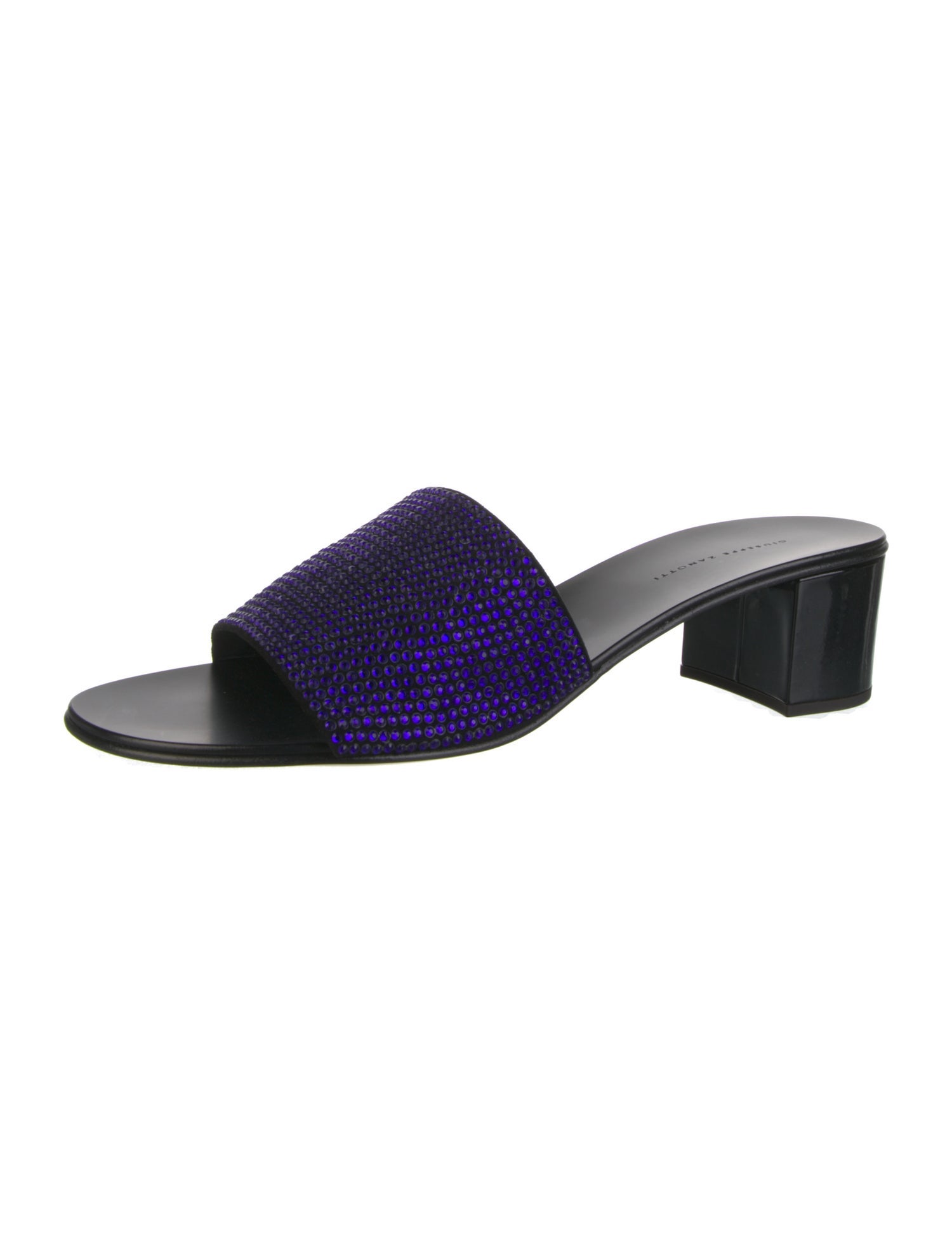 Giuseppe Zanotti Crystal Crystal Embellishments Slides