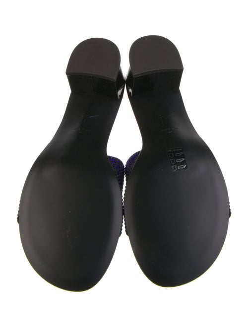 Giuseppe Zanotti Crystal Crystal Embellishments Slides