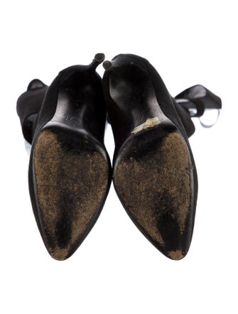 Giuseppe Zanotti Suede Cutout Accent Boots