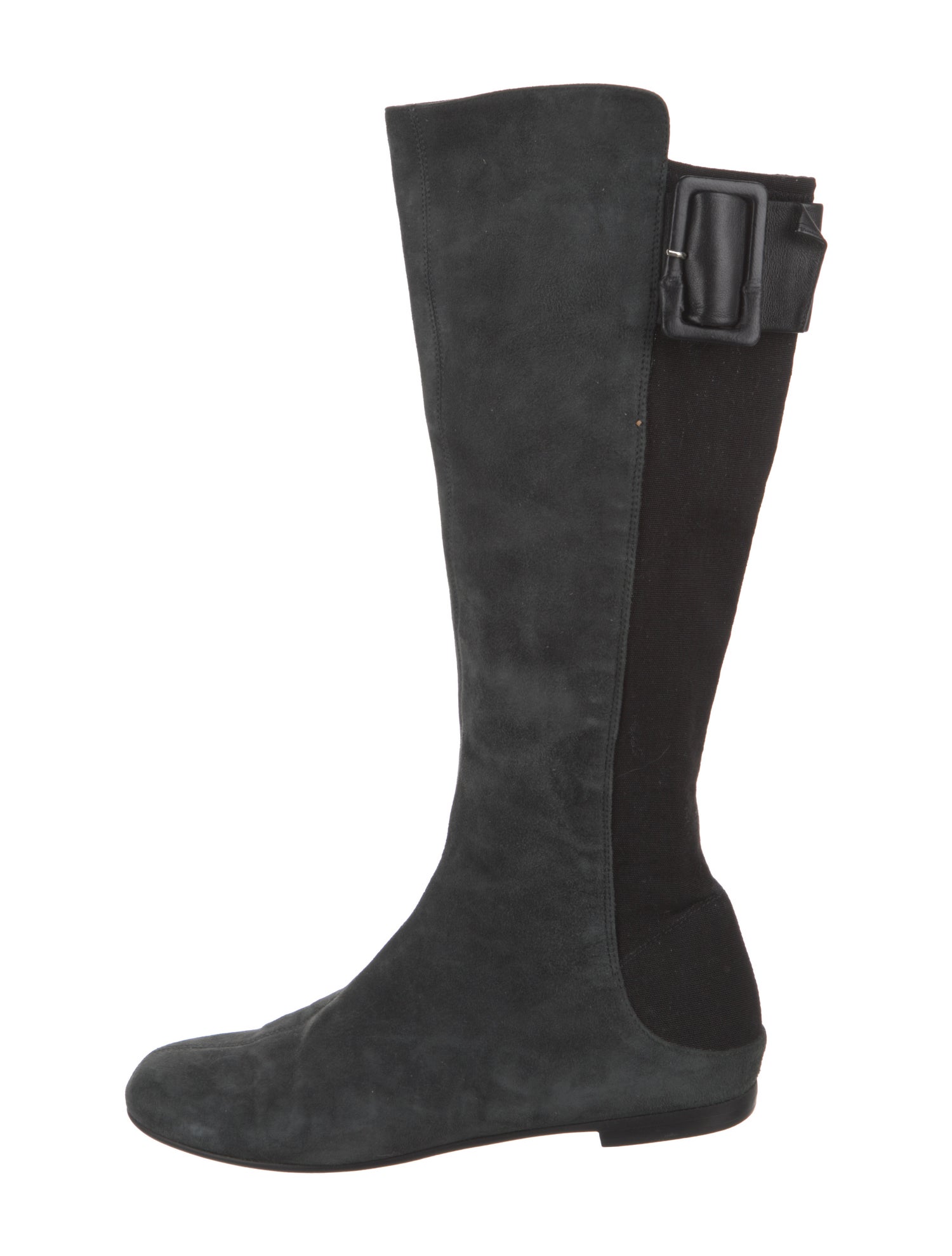 Giuseppe Zanotti Vintage Suede Riding Boots