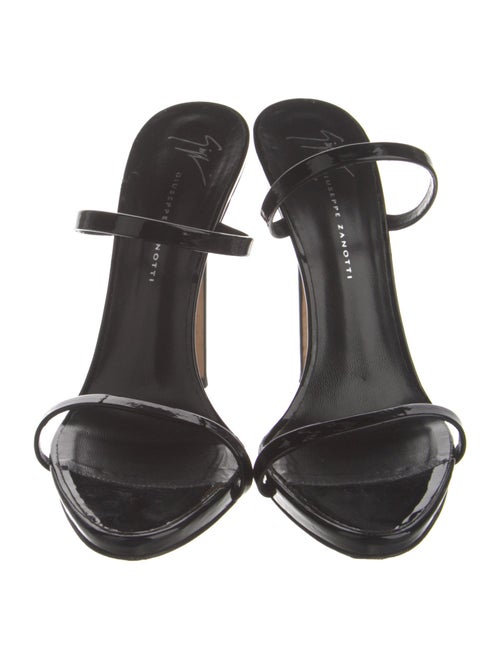 Giuseppe Zanotti Patent Leather Mules