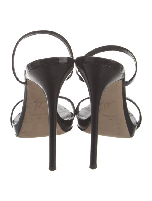 Giuseppe Zanotti Patent Leather Mules