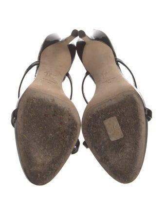 Giuseppe Zanotti Patent Leather Mules