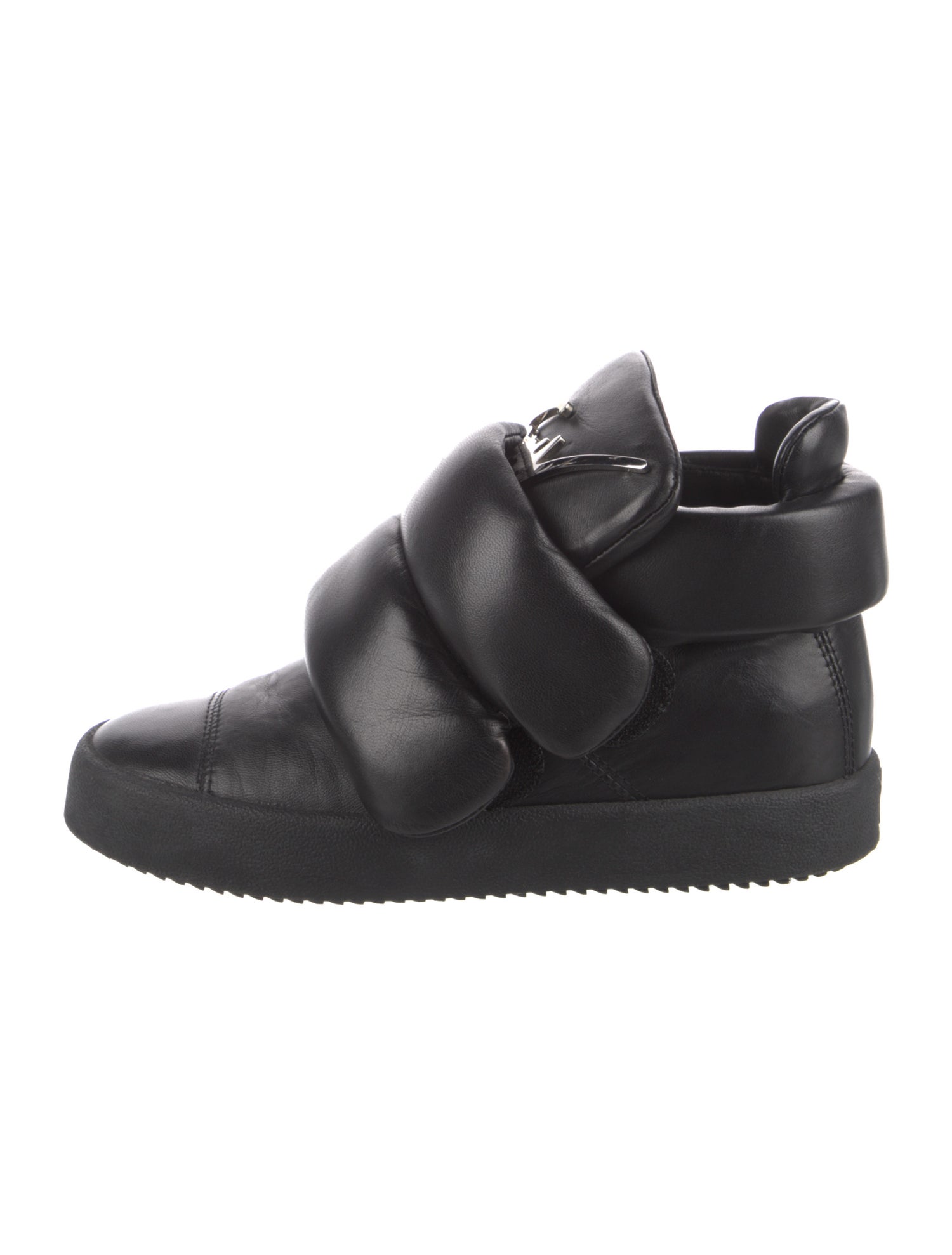 Giuseppe Zanotti Leather Wedge Sneakers