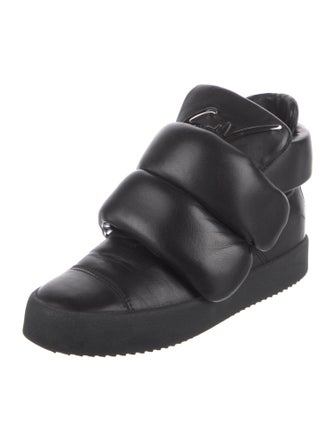 Giuseppe Zanotti Leather Wedge Sneakers