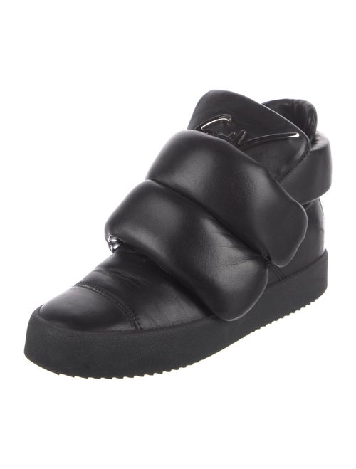 Giuseppe Zanotti Leather Wedge Sneakers
