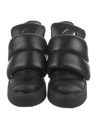 Giuseppe Zanotti Leather Wedge Sneakers