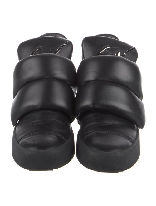 Giuseppe Zanotti Leather Wedge Sneakers