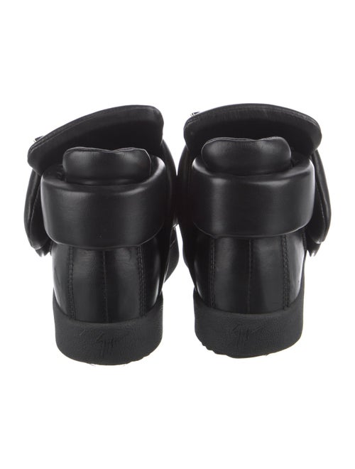 Giuseppe Zanotti Leather Wedge Sneakers