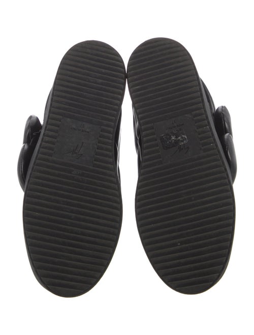 Giuseppe Zanotti Leather Wedge Sneakers