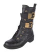 Giuseppe Zanotti Leather Combat Boots