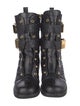Giuseppe Zanotti Leather Combat Boots