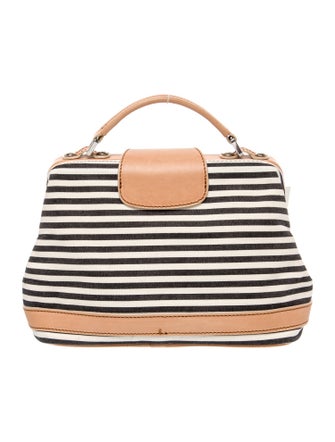 Giuseppe Zanotti Canvas Top Handle Bag