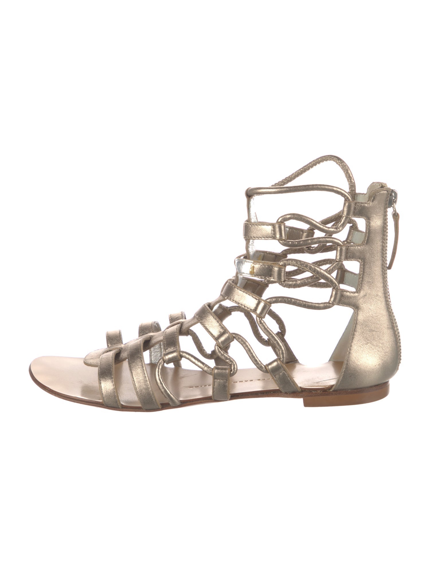 Giuseppe Zanotti Leather Gladiator Sandals