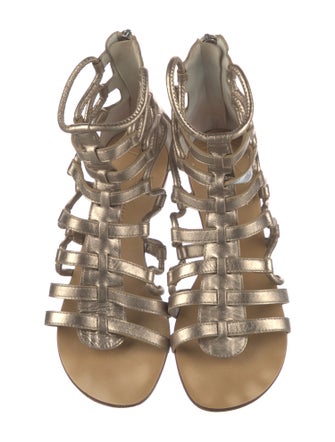 Giuseppe Zanotti Leather Gladiator Sandals