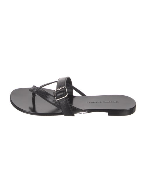 Giuseppe Zanotti Leather Slides